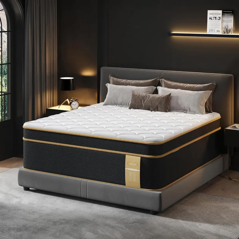 LETMOON Firm Queen Mattress, 14 Inch